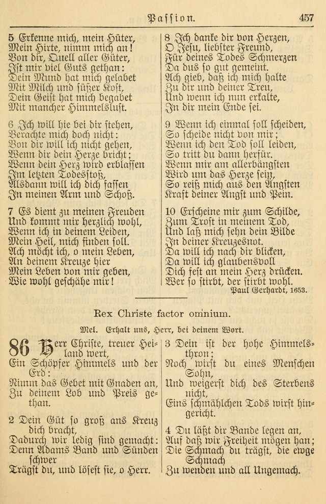 Kirchenbuch für Evangelisch-Lutherische Gemeinden page 457