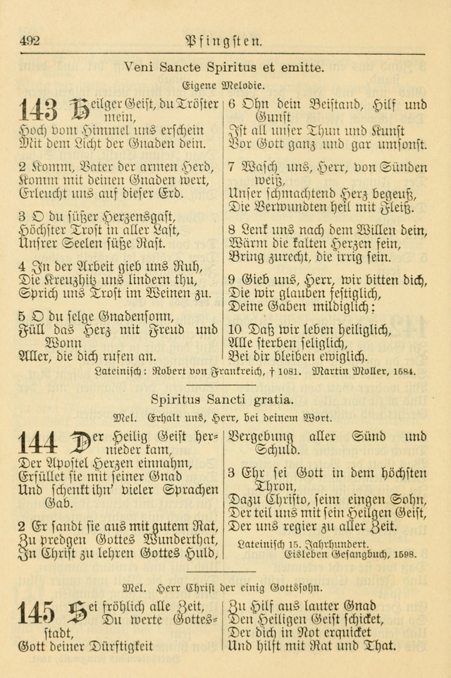 Kirchenbuch für Evangelisch-Lutherische Gemeinden page 492