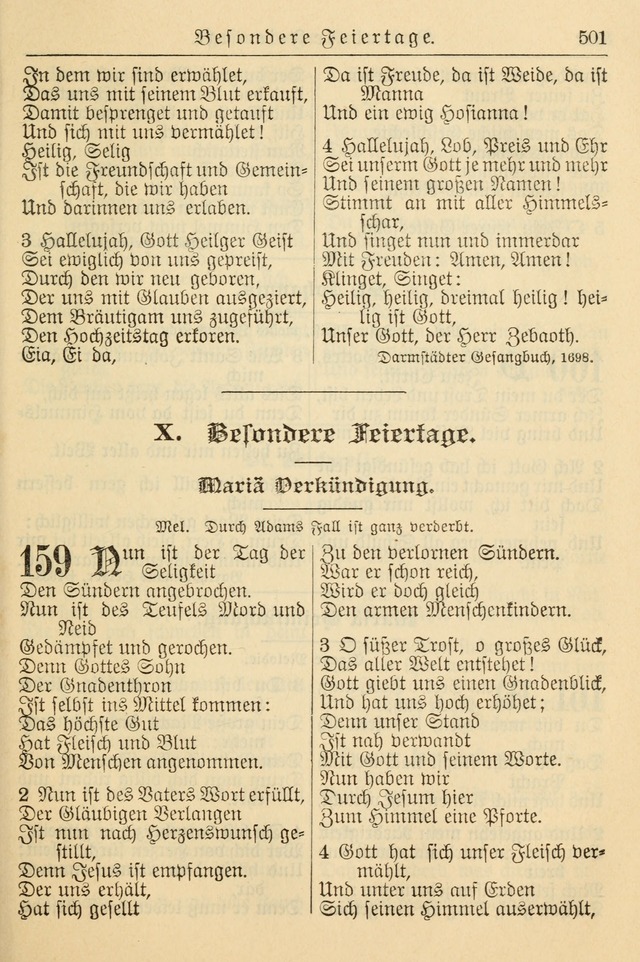 Kirchenbuch für Evangelisch-Lutherische Gemeinden page 501