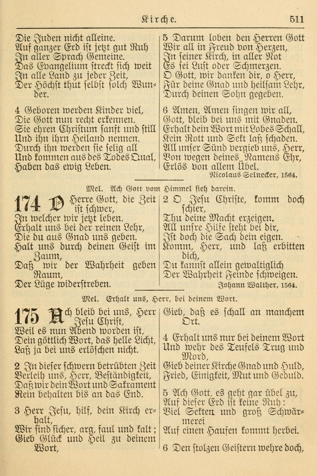 Kirchenbuch für Evangelisch-Lutherische Gemeinden page 511