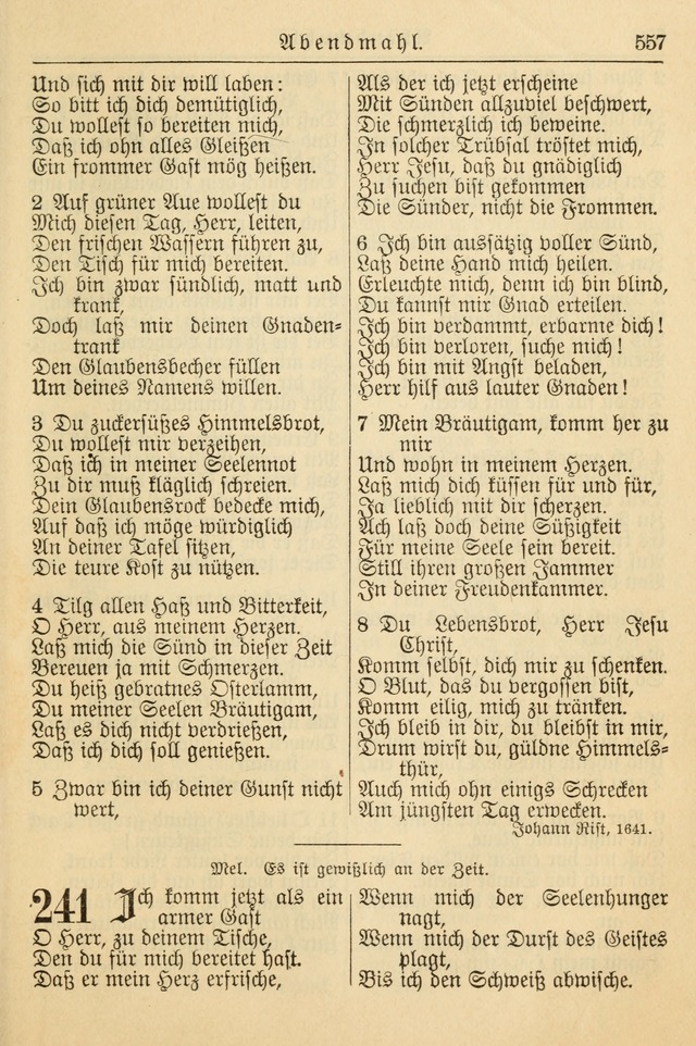 Kirchenbuch für Evangelisch-Lutherische Gemeinden page 557