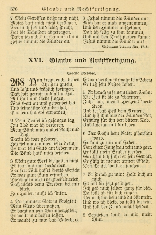 Kirchenbuch für Evangelisch-Lutherische Gemeinden page 576