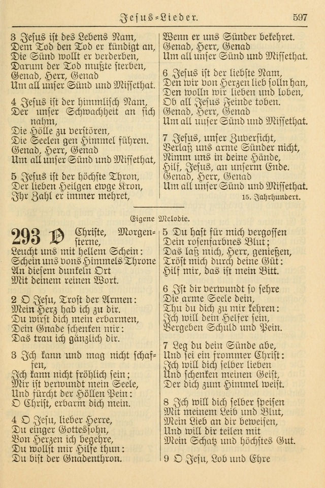 Kirchenbuch für Evangelisch-Lutherische Gemeinden page 597