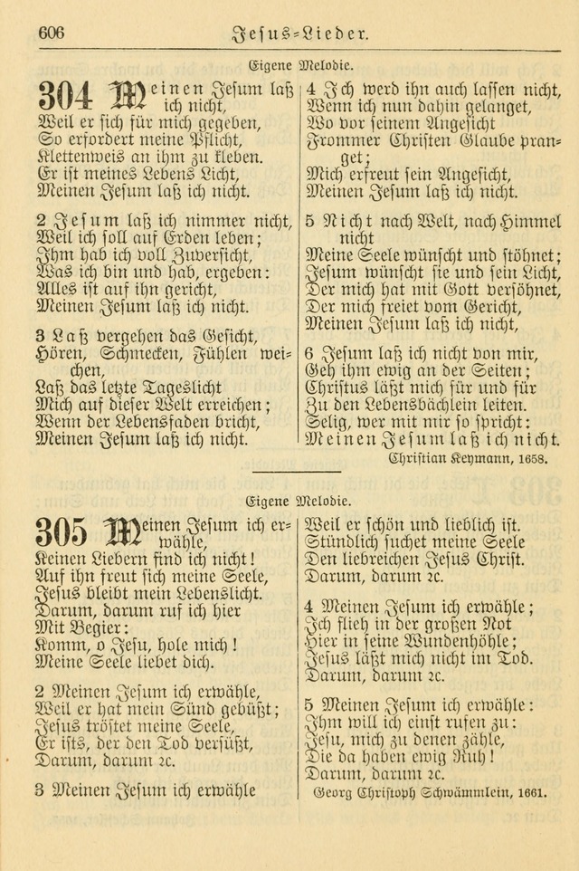 Kirchenbuch für Evangelisch-Lutherische Gemeinden page 606