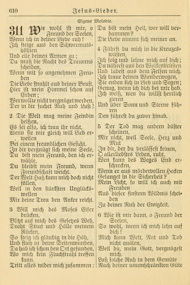 Kirchenbuch für Evangelisch-Lutherische Gemeinden page 610