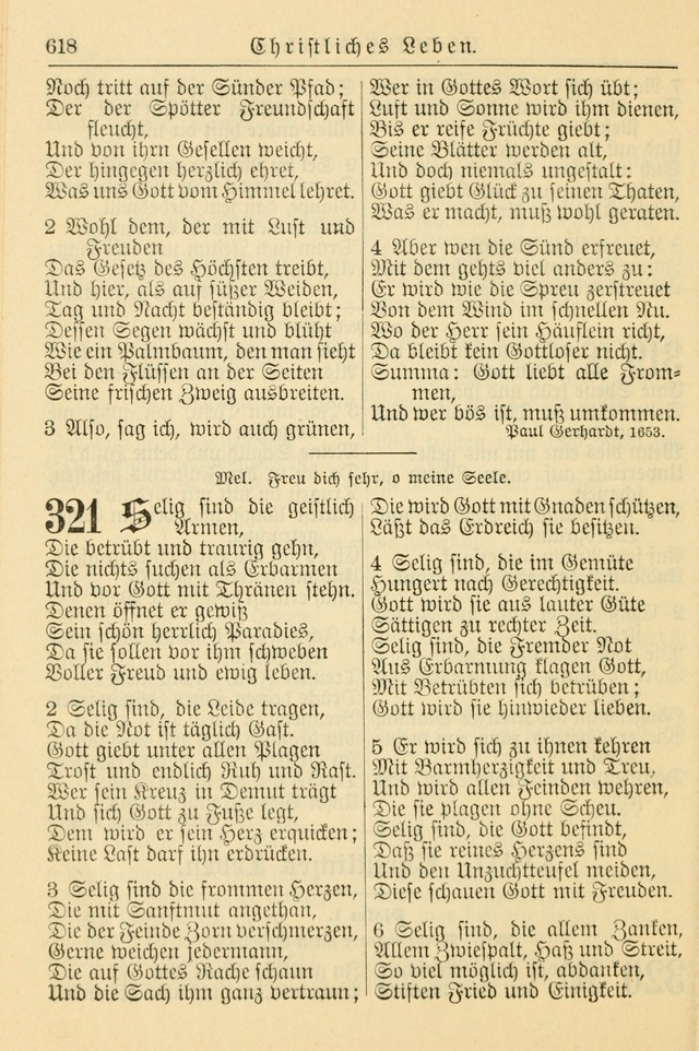 Kirchenbuch für Evangelisch-Lutherische Gemeinden page 618