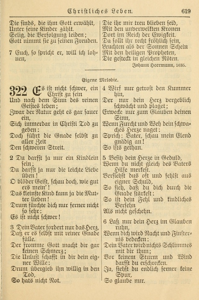 Kirchenbuch für Evangelisch-Lutherische Gemeinden page 619