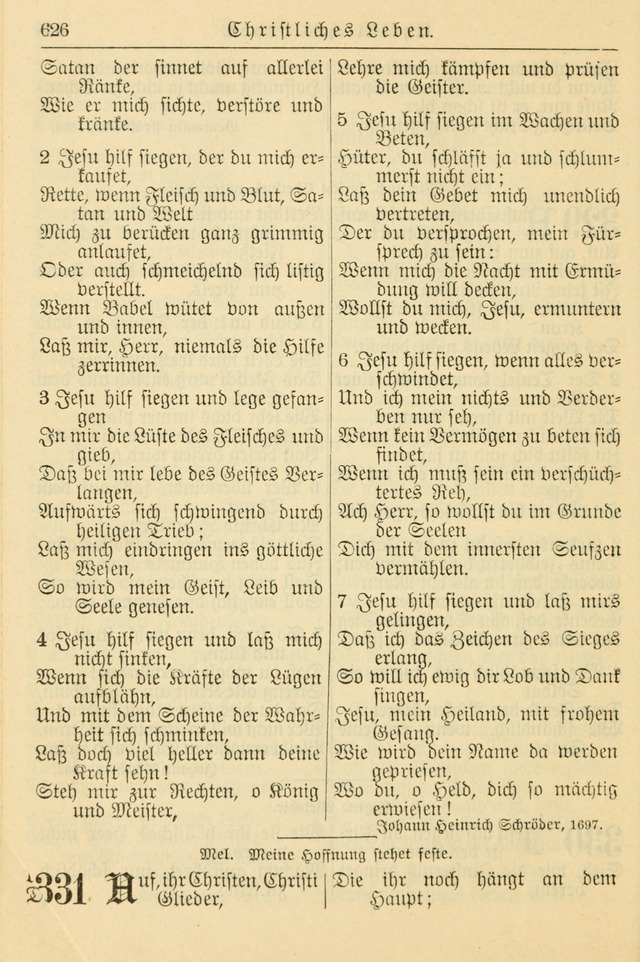 Kirchenbuch für Evangelisch-Lutherische Gemeinden page 626