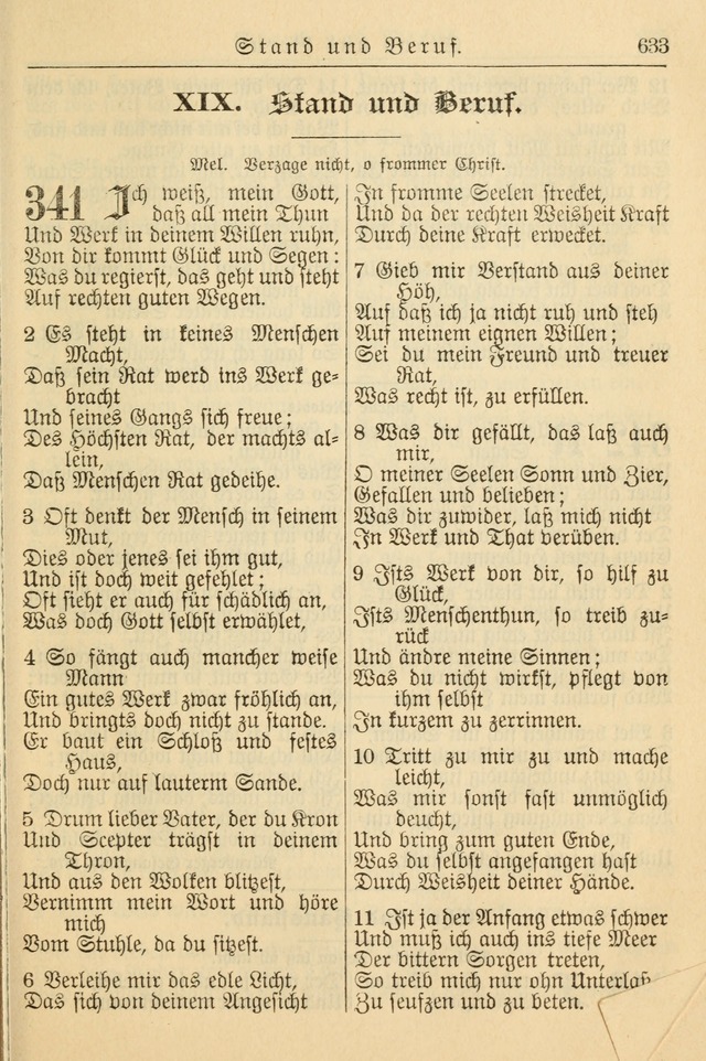 Kirchenbuch für Evangelisch-Lutherische Gemeinden page 633