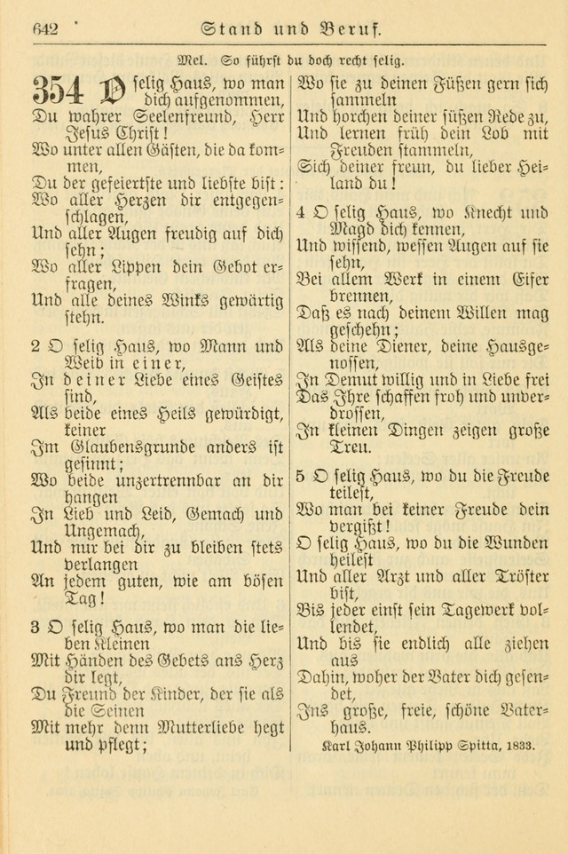 Kirchenbuch für Evangelisch-Lutherische Gemeinden page 642