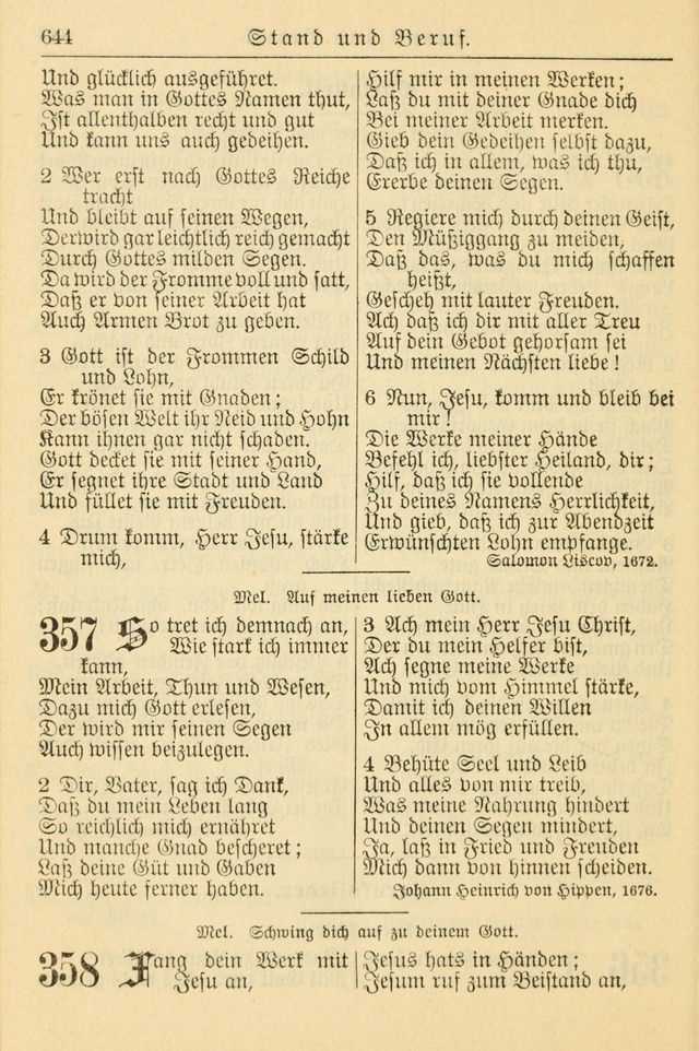 Kirchenbuch für Evangelisch-Lutherische Gemeinden page 644