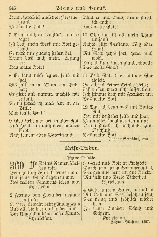 Kirchenbuch für Evangelisch-Lutherische Gemeinden page 646