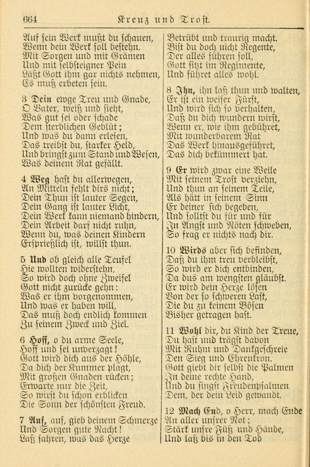 Kirchenbuch für Evangelisch-Lutherische Gemeinden page 664