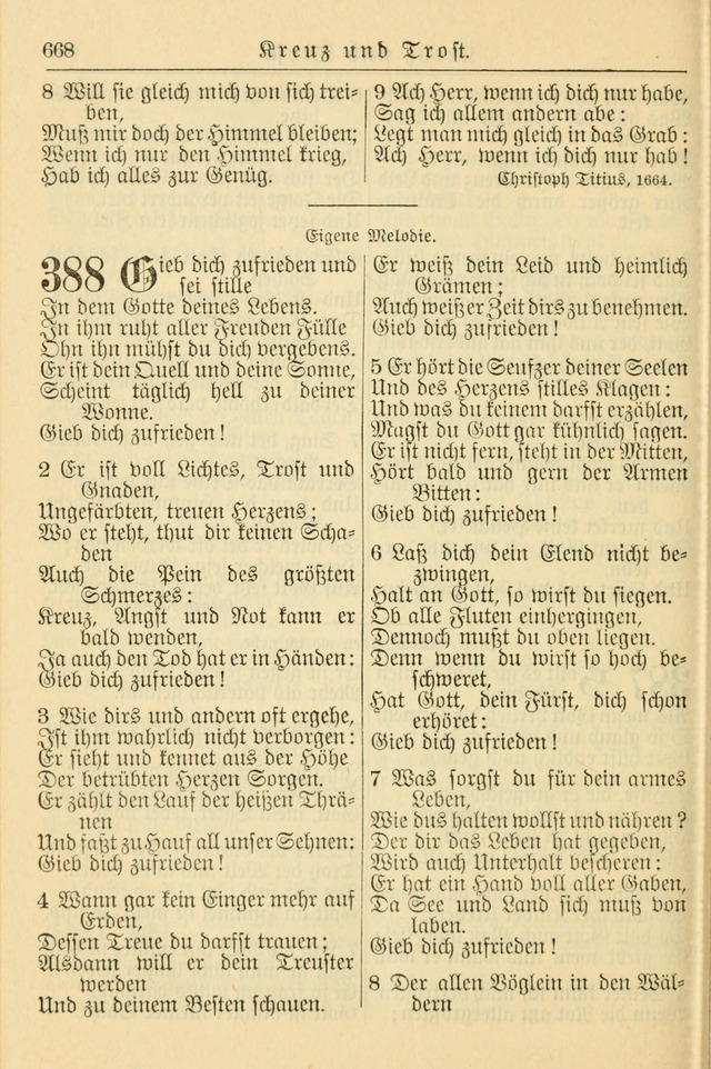 Kirchenbuch für Evangelisch-Lutherische Gemeinden page 668