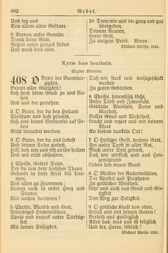 Kirchenbuch für Evangelisch-Lutherische Gemeinden page 682