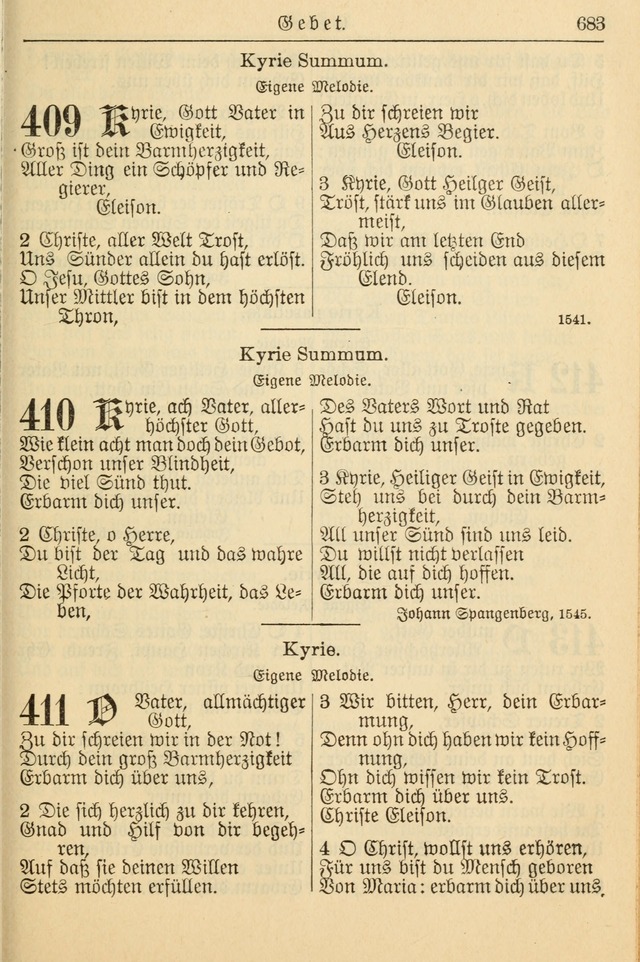 Kirchenbuch für Evangelisch-Lutherische Gemeinden page 683