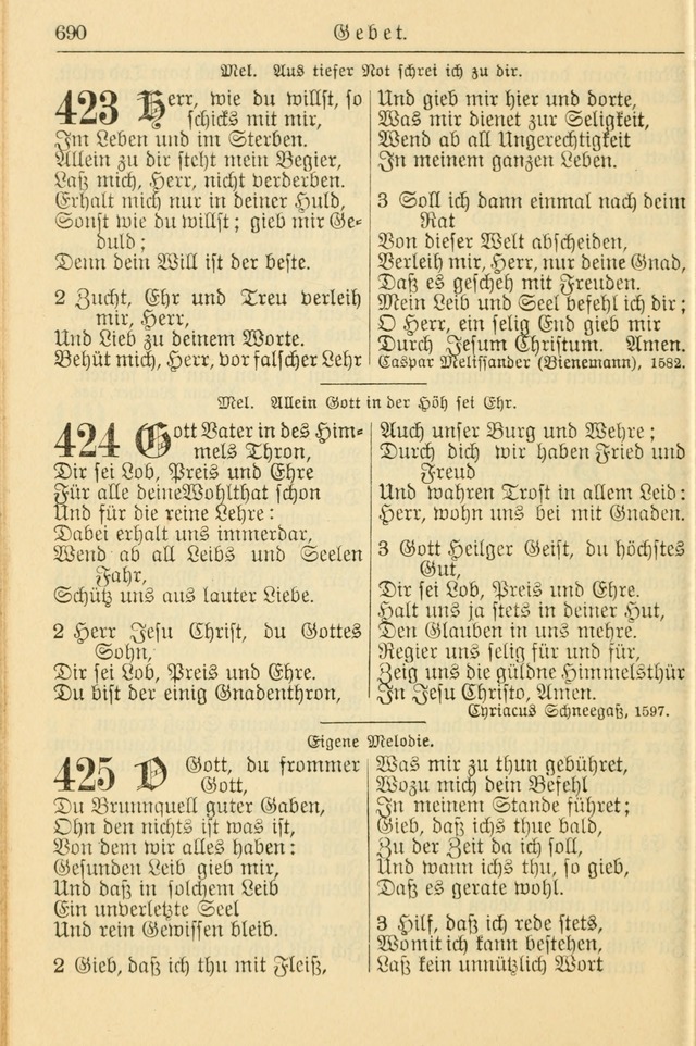 Kirchenbuch für Evangelisch-Lutherische Gemeinden page 690