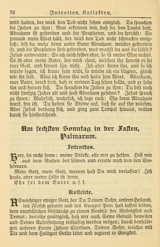 Kirchenbuch für Evangelisch-Lutherische Gemeinden page 72