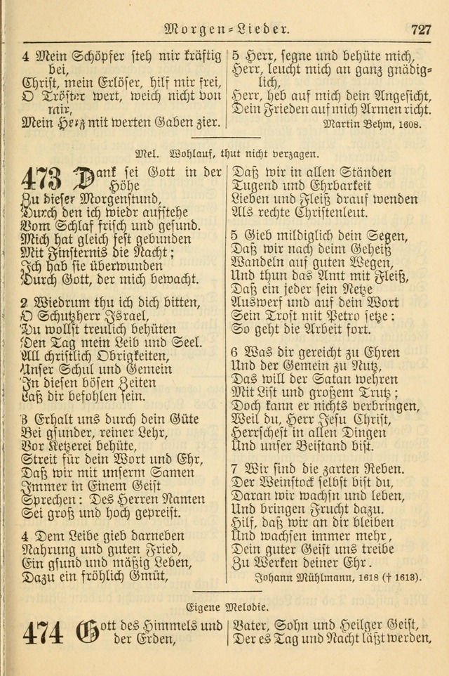 Kirchenbuch für Evangelisch-Lutherische Gemeinden page 727