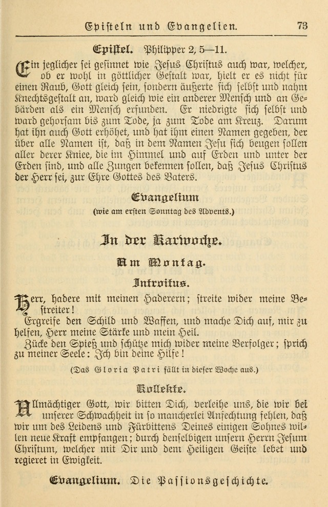 Kirchenbuch für Evangelisch-Lutherische Gemeinden page 73