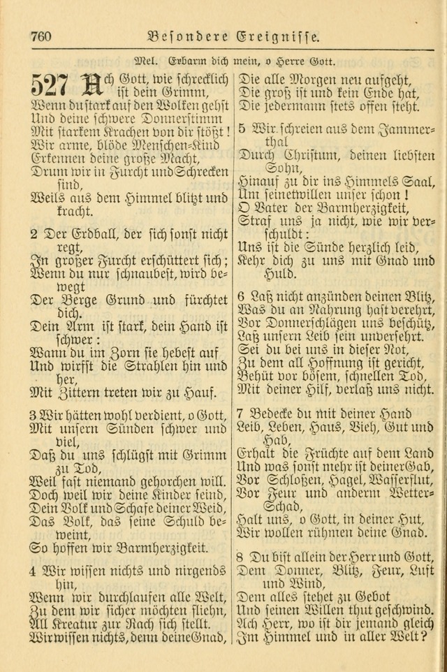 Kirchenbuch für Evangelisch-Lutherische Gemeinden page 760