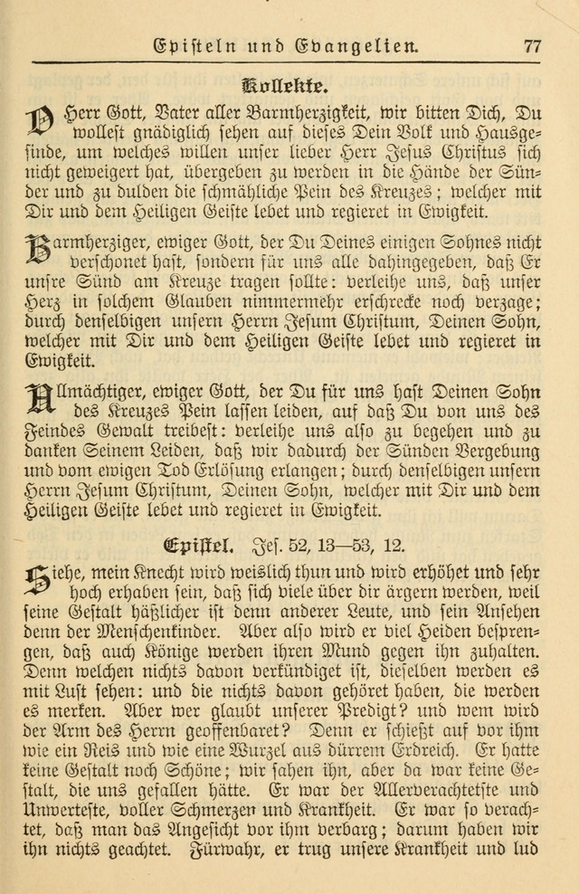 Kirchenbuch für Evangelisch-Lutherische Gemeinden page 77