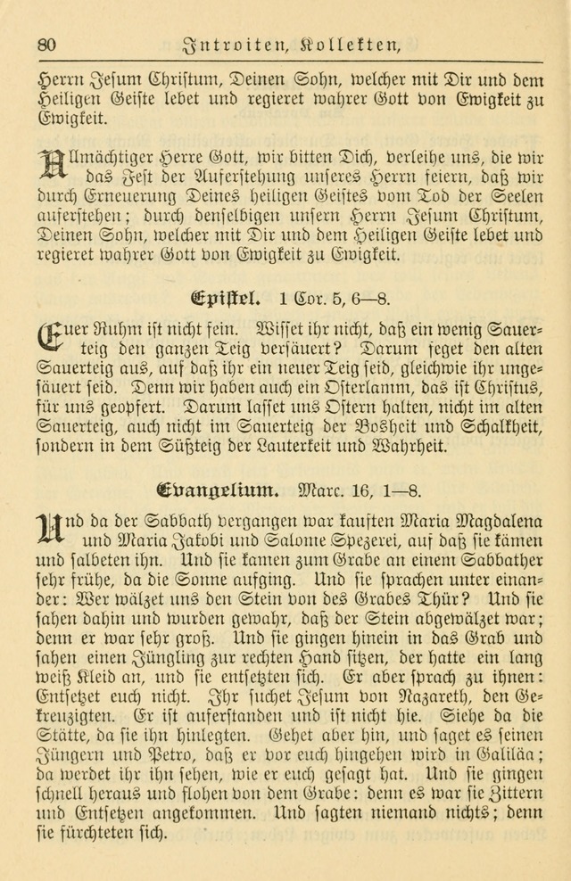 Kirchenbuch für Evangelisch-Lutherische Gemeinden page 80