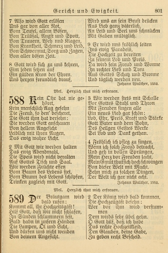 Kirchenbuch für Evangelisch-Lutherische Gemeinden page 801