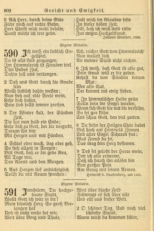 Kirchenbuch für Evangelisch-Lutherische Gemeinden page 802