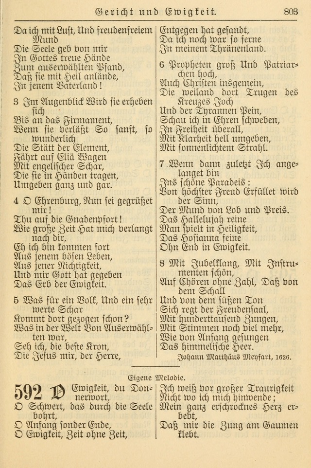 Kirchenbuch für Evangelisch-Lutherische Gemeinden page 803