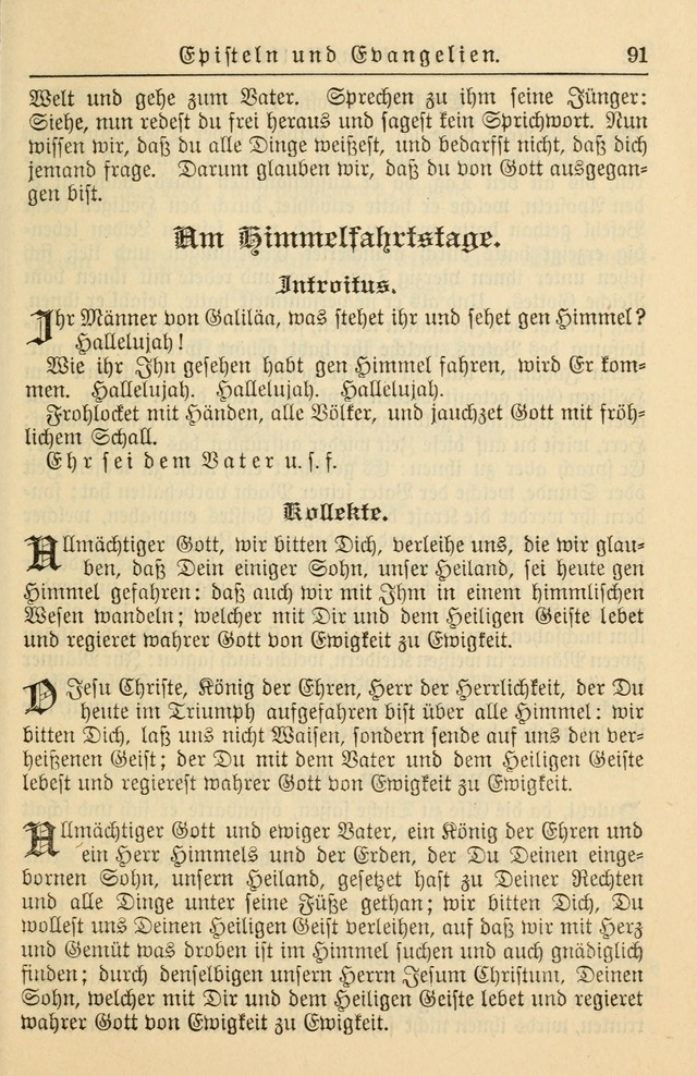 Kirchenbuch für Evangelisch-Lutherische Gemeinden page 91