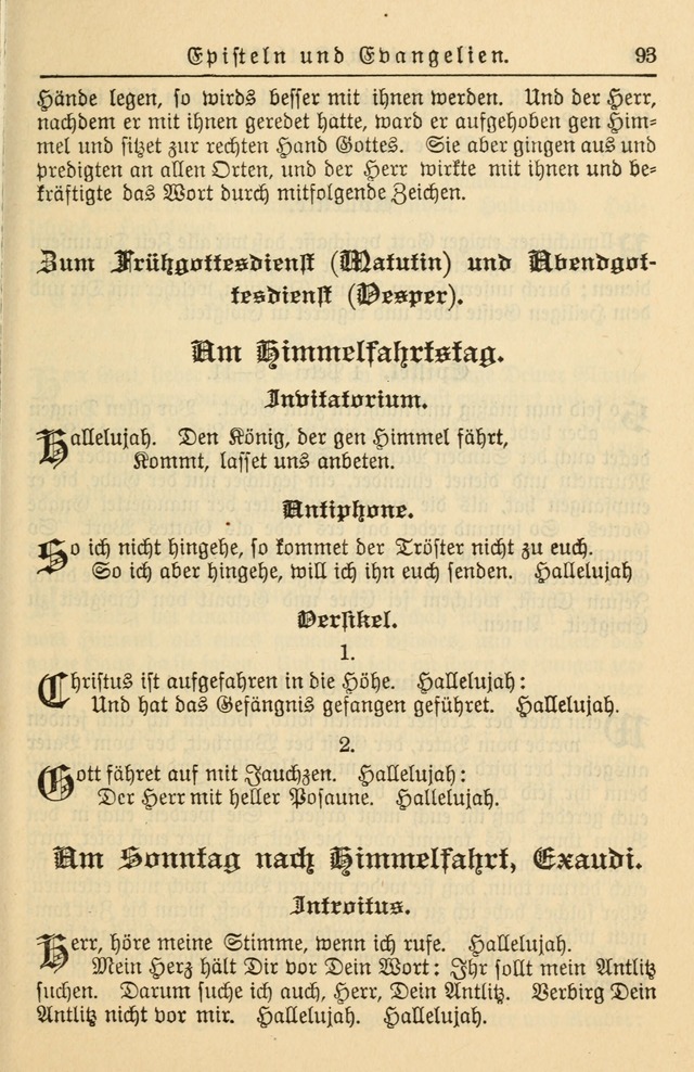 Kirchenbuch für Evangelisch-Lutherische Gemeinden page 93