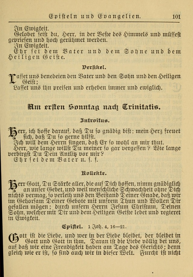 Kirchenbuch für Evangelisch-Lutherische Gemeinden: Herausgegeben von der Allgemeinen Versammlung der Evangelisch-Lutherischen Kirche in Nord Amerika (Neue und Verb. Aus.) page 101