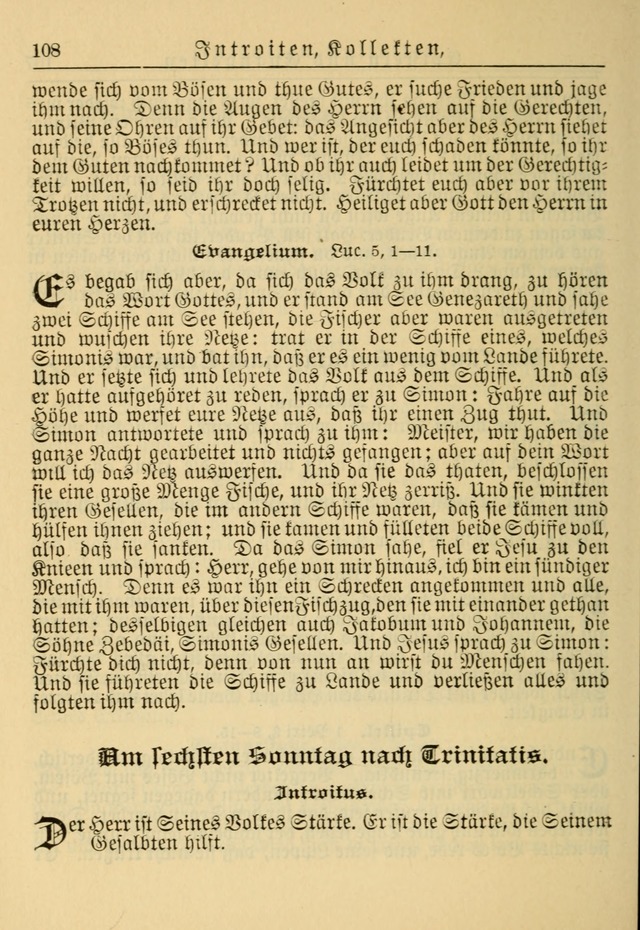 Kirchenbuch für Evangelisch-Lutherische Gemeinden: Herausgegeben von der Allgemeinen Versammlung der Evangelisch-Lutherischen Kirche in Nord Amerika (Neue und Verb. Aus.) page 108