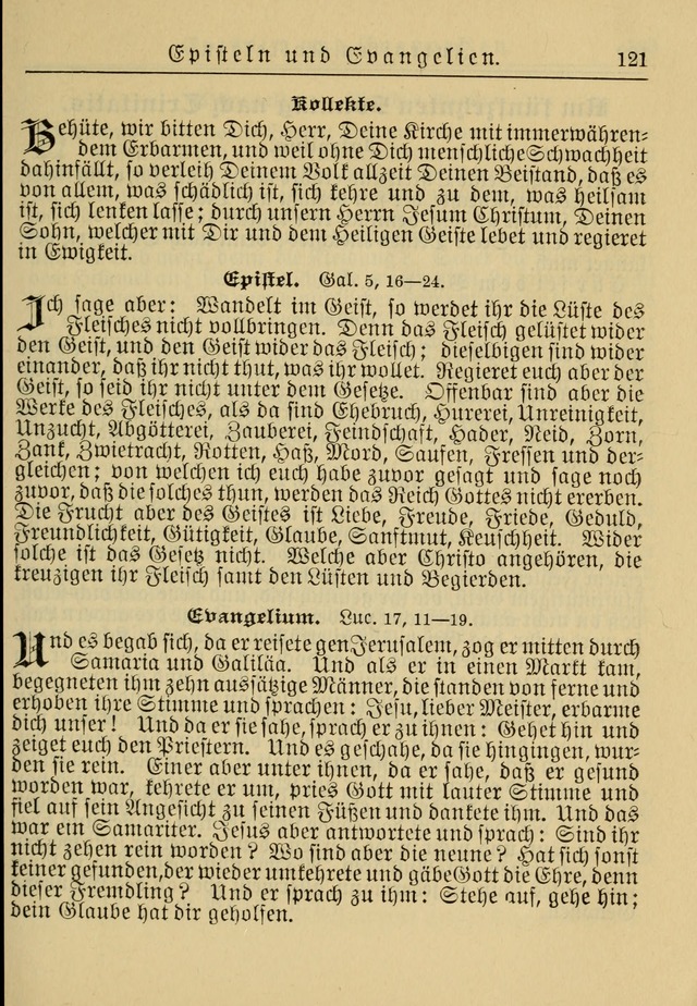 Kirchenbuch für Evangelisch-Lutherische Gemeinden: Herausgegeben von der Allgemeinen Versammlung der Evangelisch-Lutherischen Kirche in Nord Amerika (Neue und Verb. Aus.) page 121