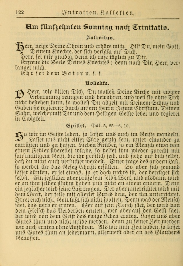 Kirchenbuch für Evangelisch-Lutherische Gemeinden: Herausgegeben von der Allgemeinen Versammlung der Evangelisch-Lutherischen Kirche in Nord Amerika (Neue und Verb. Aus.) page 122