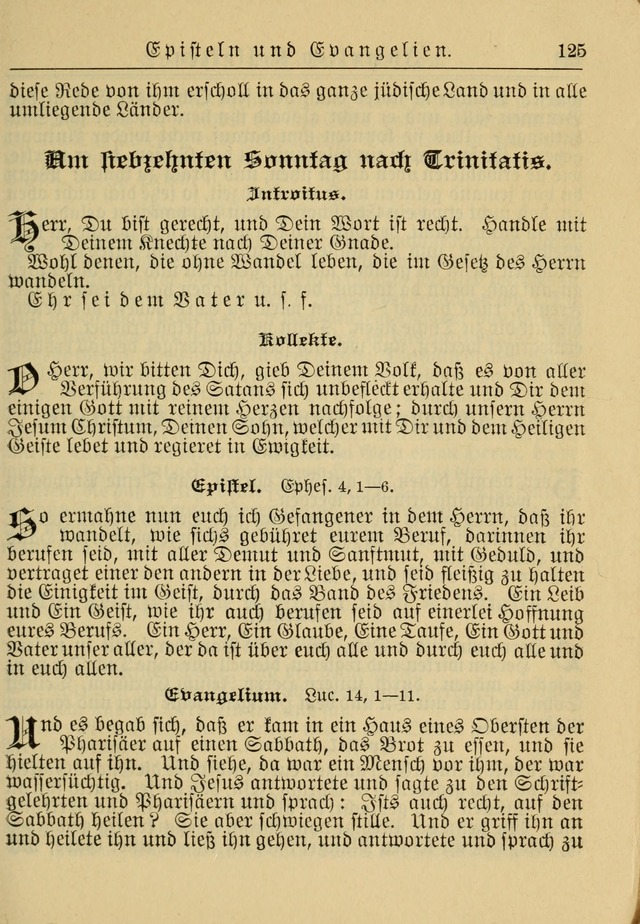 Kirchenbuch für Evangelisch-Lutherische Gemeinden: Herausgegeben von der Allgemeinen Versammlung der Evangelisch-Lutherischen Kirche in Nord Amerika (Neue und Verb. Aus.) page 125