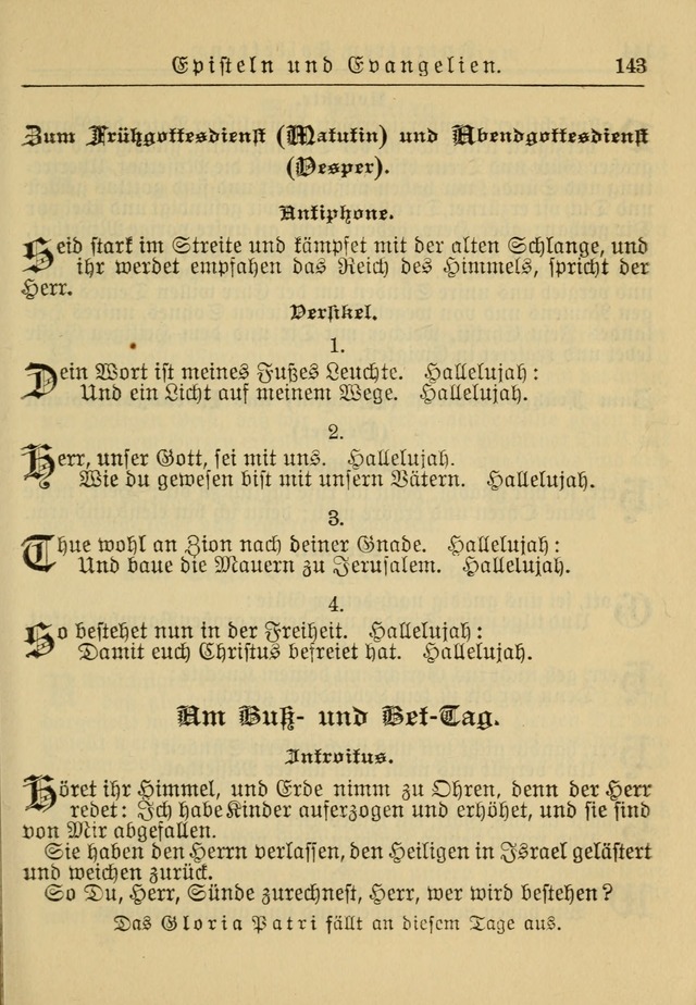 Kirchenbuch für Evangelisch-Lutherische Gemeinden: Herausgegeben von der Allgemeinen Versammlung der Evangelisch-Lutherischen Kirche in Nord Amerika (Neue und Verb. Aus.) page 143