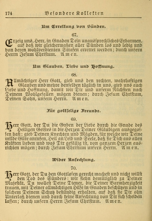 Kirchenbuch für Evangelisch-Lutherische Gemeinden: Herausgegeben von der Allgemeinen Versammlung der Evangelisch-Lutherischen Kirche in Nord Amerika (Neue und Verb. Aus.) page 174