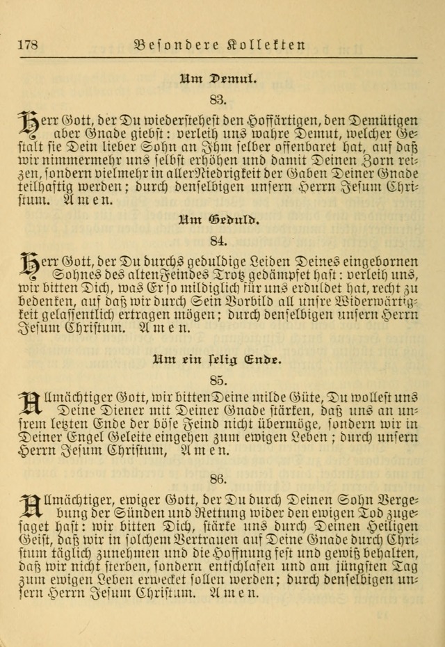 Kirchenbuch für Evangelisch-Lutherische Gemeinden: Herausgegeben von der Allgemeinen Versammlung der Evangelisch-Lutherischen Kirche in Nord Amerika (Neue und Verb. Aus.) page 178