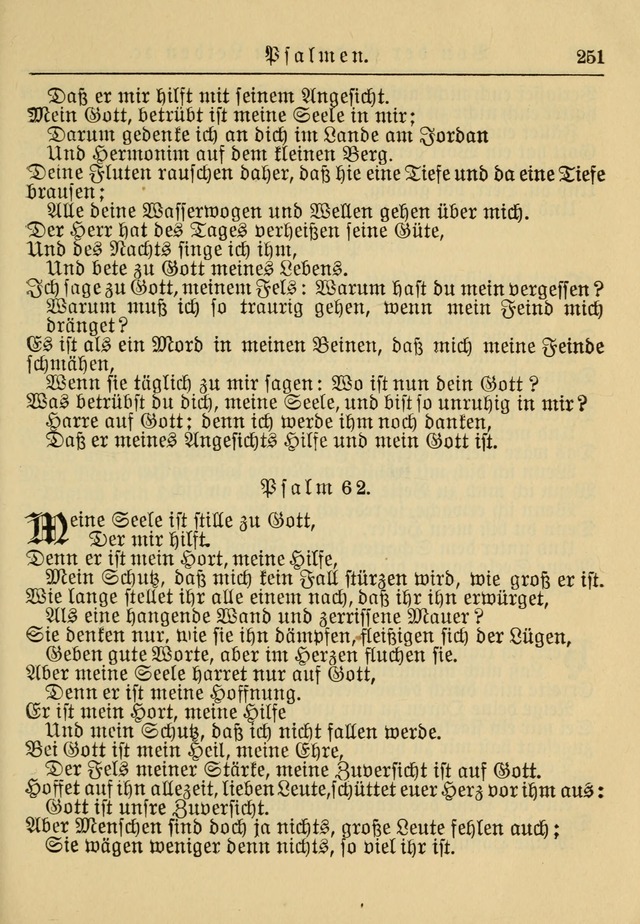 Kirchenbuch für Evangelisch-Lutherische Gemeinden: Herausgegeben von der Allgemeinen Versammlung der Evangelisch-Lutherischen Kirche in Nord Amerika (Neue und Verb. Aus.) page 251