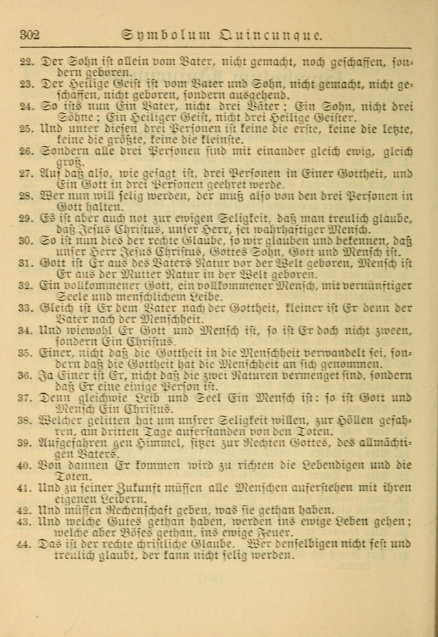 Kirchenbuch für Evangelisch-Lutherische Gemeinden: Herausgegeben von der Allgemeinen Versammlung der Evangelisch-Lutherischen Kirche in Nord Amerika (Neue und Verb. Aus.) page 302