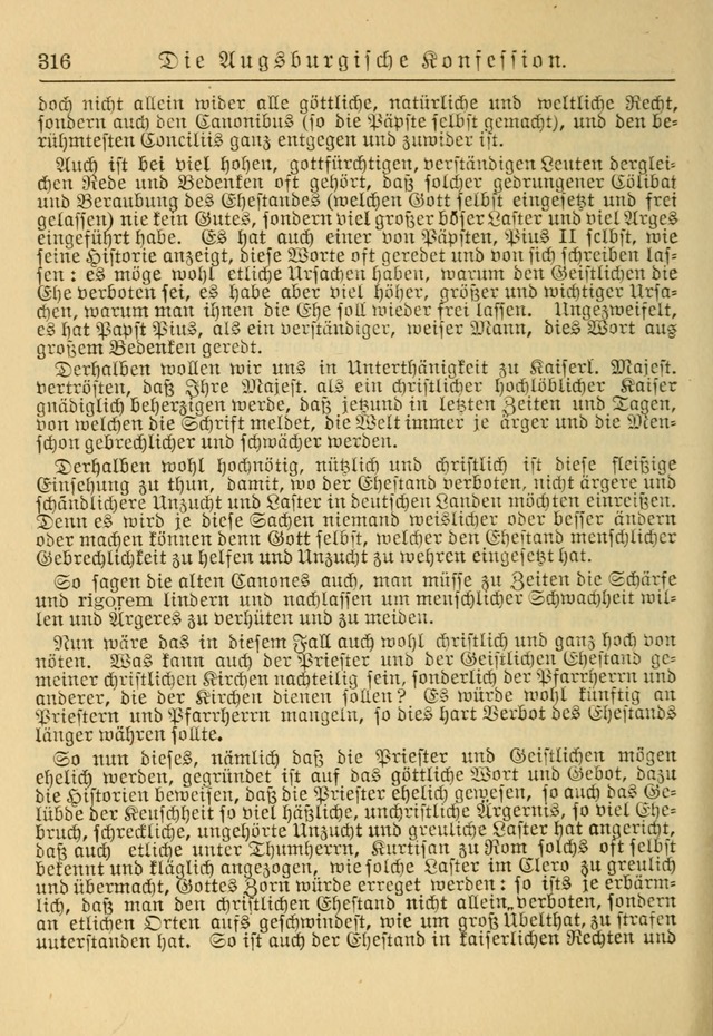 Kirchenbuch für Evangelisch-Lutherische Gemeinden: Herausgegeben von der Allgemeinen Versammlung der Evangelisch-Lutherischen Kirche in Nord Amerika (Neue und Verb. Aus.) page 316