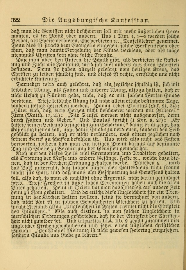 Kirchenbuch für Evangelisch-Lutherische Gemeinden: Herausgegeben von der Allgemeinen Versammlung der Evangelisch-Lutherischen Kirche in Nord Amerika (Neue und Verb. Aus.) page 322