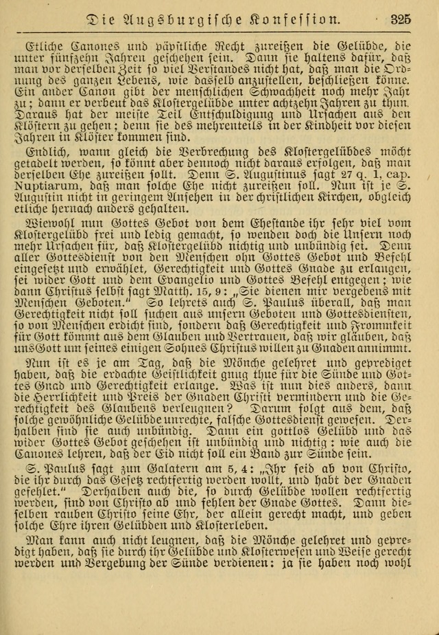 Kirchenbuch für Evangelisch-Lutherische Gemeinden: Herausgegeben von der Allgemeinen Versammlung der Evangelisch-Lutherischen Kirche in Nord Amerika (Neue und Verb. Aus.) page 325