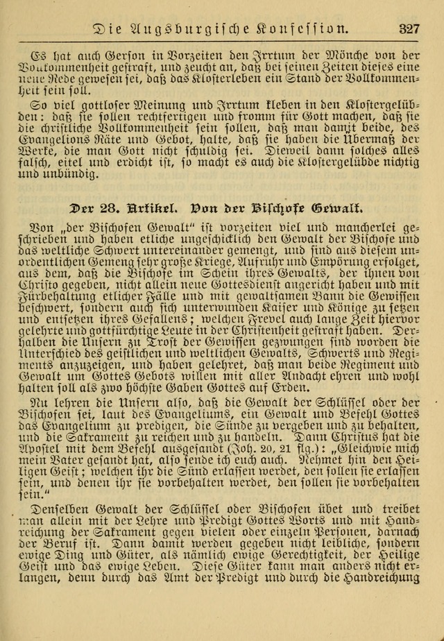 Kirchenbuch für Evangelisch-Lutherische Gemeinden: Herausgegeben von der Allgemeinen Versammlung der Evangelisch-Lutherischen Kirche in Nord Amerika (Neue und Verb. Aus.) page 327