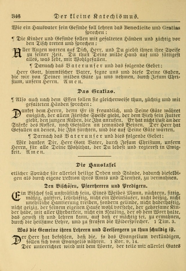 Kirchenbuch für Evangelisch-Lutherische Gemeinden: Herausgegeben von der Allgemeinen Versammlung der Evangelisch-Lutherischen Kirche in Nord Amerika (Neue und Verb. Aus.) page 346