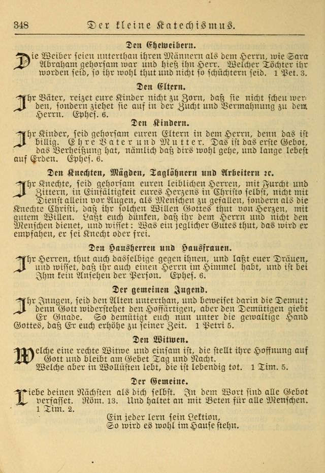 Kirchenbuch für Evangelisch-Lutherische Gemeinden: Herausgegeben von der Allgemeinen Versammlung der Evangelisch-Lutherischen Kirche in Nord Amerika (Neue und Verb. Aus.) page 348