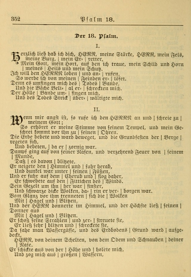 Kirchenbuch für Evangelisch-Lutherische Gemeinden: Herausgegeben von der Allgemeinen Versammlung der Evangelisch-Lutherischen Kirche in Nord Amerika (Neue und Verb. Aus.) page 352