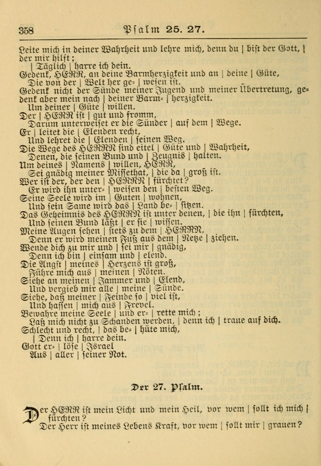 Kirchenbuch für Evangelisch-Lutherische Gemeinden: Herausgegeben von der Allgemeinen Versammlung der Evangelisch-Lutherischen Kirche in Nord Amerika (Neue und Verb. Aus.) page 358